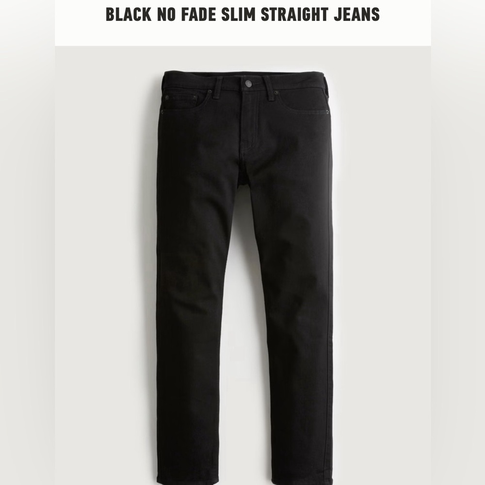 HOLLISTER BLACK JEANS